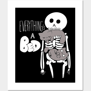 Everything's a Bed Posters and Art